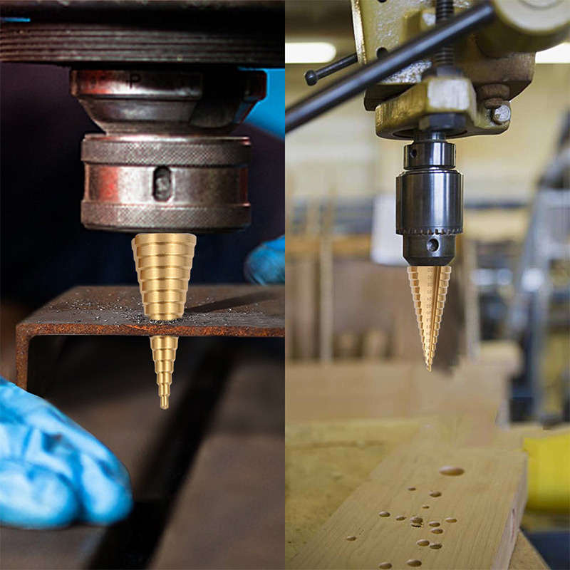 š„HotSaleš„Titanium Plating Drill Bit Setļ¼6pcsļ¼