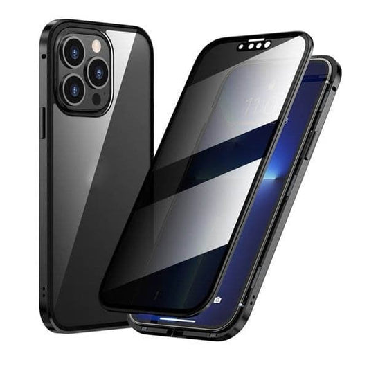 🔥🔥50 % De Descuento📱 iPhone Case King: Fundas metálicas con vidrio de doble cara para máxima protección ✨🔒