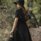 🔥Last Day 70% OFF👻Women Gothic Knitting Black Wizard Hat