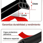🚗✨ Tira de Sellado Automotriz de 5 Orificios – A Prueba de Polvo y Absorción de Impactos para una Protección Óptima 🛡️💥