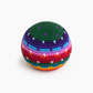 Pelota antiestrés de punto multicolor tipo «hacky sack» (6,35 cm de diámetro)