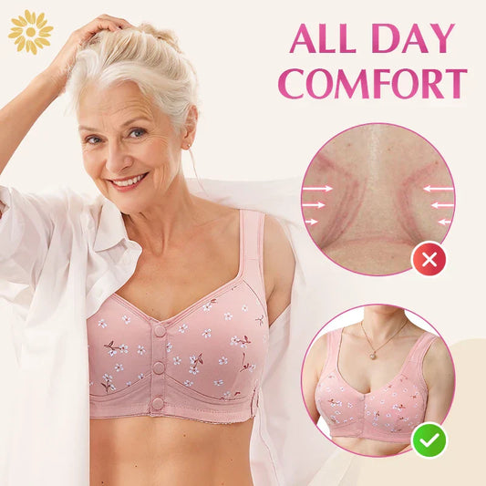 🌹Compra 1 y llévate 2 gratis🌹Sujetador Daisy – ÚLTIMO DÍA DE OFERTA: 50 % DE DESCUENTO – Sujetador cómodo y práctico con botones en la parte delantera