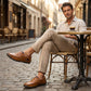 ⏳Oferta especial por tiempo limitado⏰ Zapatos de piel slip-on clásicos para hombre – Piel de becerro premium, comodidad durante todo el día y estilo sin esfuerzo