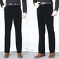 Pantalones Largos Rectos de Pana Elástica para Hombre
