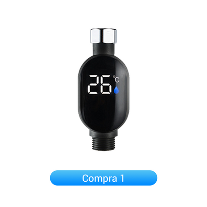 🚿 ¡COMPRA 2 LLEVA 1! 💧 Cabezal de Ducha con Indicador LED - Muestra la Temperatura del Agua con Colores, Fácil Instalación y Ahorro de Energía 🌈📦
