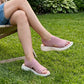 👟 Sandalias de plataforma transpirables de punto para mujer: cómodas y a la moda