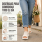 👟 Sandalias de plataforma transpirables de punto para mujer: cómodas y a la moda