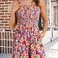 ⏰Hot Sale 50% Off💃Women's Summer Square Neck Sleeveless Loose Casual Short Smocked Romper✨