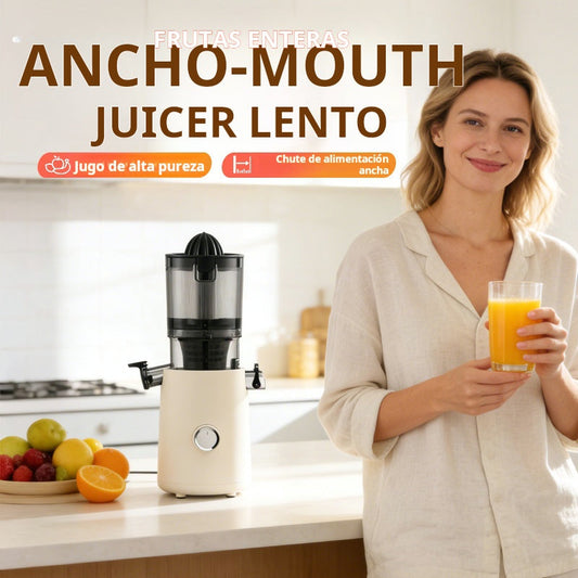 📢📢Descuento del 50 %🍎 Boca Ancha+🌟 Auto! ¡Zumo Perfecto en 2 Min!💖Ultra-Filtro+🌿 Tecnología Salud! ¡Nutritivo y Suave!