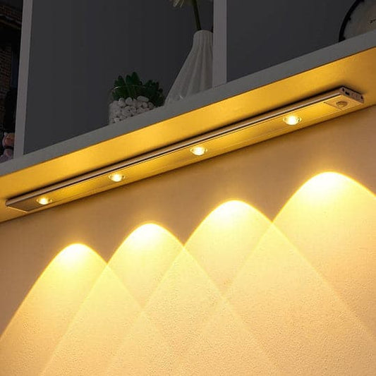 (Último día de rebajas 50% de descuento)  Luz LED con sensor de movimiento para armarios - 3PCS Envío gratuito