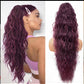 ⏰Last Day Hot Sale--50% Off⌛💜Curly Wavy Frizzy Hair Extension with Ponytail🔥