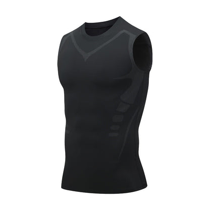 🥳OFERTA ESPECIAL 2026🥳💞¡MÁS DE 50 000 UNIDADES VENDIDAS!🛡️💎 ¡50 % DE DESCUENTO! Chaleco moldeador iónico: compresión refrescante, alisa el vientre y los michelines. Invisible bajo la ropa. ¡Vuelve a sentirte segura de ti misma! 💪✨
