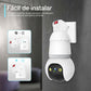 Cámara de Seguridad Tipo Foco 4MP WiFi Doble Banda con Visión Nocturna para Exterior e Interior