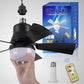 🔥SUMMER SALE - 49% OFF🔥 2-IN-1 PORTABLE CEILING FAN & LIGHT with Remote Control