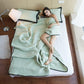 🛌💤El secreto para dormir plácidamente en verano: manta refrescante y relajante