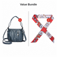 👜 ¡50 % DE DESCUENTO AHORA! 🎀 Bolso de mano informal de cuero plisado: cuero suave, estilo versátil y correa ajustable para el hombro ✨