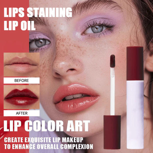 💗BUY 1 GET 1 FREE💗Lips Staining Lip Oil (Non-Sticky | Non-Smudge | 24H Long-Lasting👄)