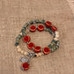 [Exclusive gift] Vintage ceramic beads bracelet