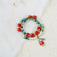 [Exclusive gift] Vintage ceramic beads bracelet