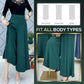 Comfortable & Skin-Friendly Pleated Wide Leg Pants