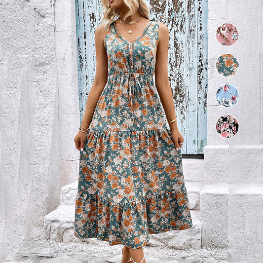 Women's Summer Sweet Floral Dress