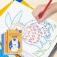 Educational Line-Connection Game Illustration Book for Kids