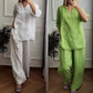 💥Ofertas especiales de verano: 50 % de descuento💥Conjunto de dos piezas informal y holgado para mujer con elegantes adornos de botones