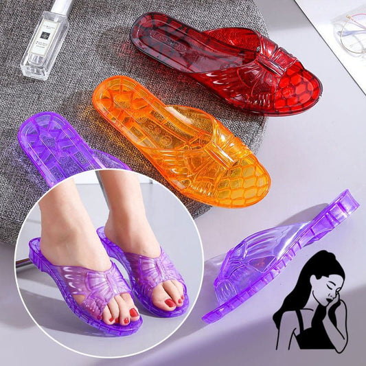 Women’s Non-slip Anti-odor Crystal Jelly Slippers