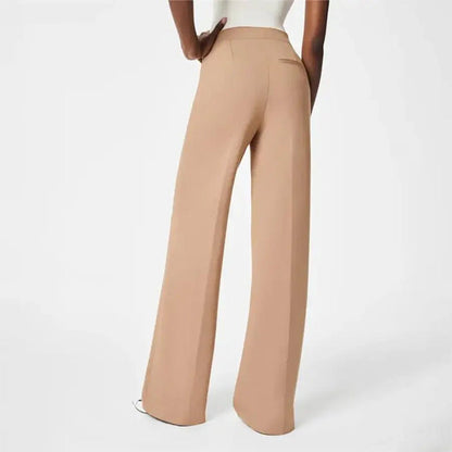 🍂Three lengths available✨️Winter High Stretch High Waist Wide Leg Trousers