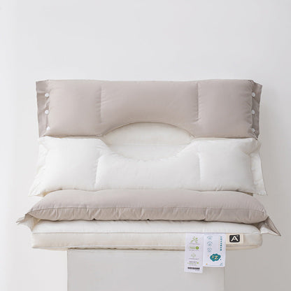 Soporte para el cuello de doble zona, suave y duro