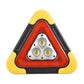 2-IN-1 Solar Emergency Triangle Warning Light at the Roadside