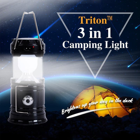 3-in-1 LED Flame Camping Lantern