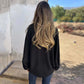 Women's Elegant Solid Color Button-Up Shirt