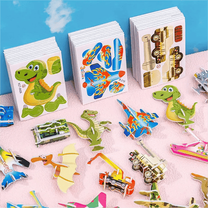 🔥Oferta especial 2025🔥 Rompecabezas de dibujos animados 3D para niños de 25 piezas ✨