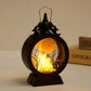 Vintage LED Electronic Candle Light Hanging Lantern