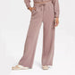 ✨Winter Offer💖Sleek Full-Zip Jacket & High-Rise Wide-Leg Sweatpants Set