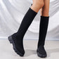 🔥HOT SALE 49% OFF🔥Women's Trendy Knit Knee-High Sock Boots