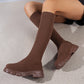 🔥HOT SALE 49% OFF🔥Women's Trendy Knit Knee-High Sock Boots