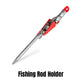 Foldable Fishing Rod Holder with Automatic Trigger