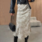 Women's Leopard Printed Casual Skirt