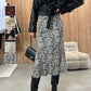 Women's Leopard Printed Casual Skirt