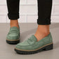 🔥On Sale -50% OFF🔥 Women's Comfortable Chunky Slip On Platform Loafers🥿