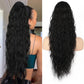 ⏰Last Day Hot Sale--50% Off⌛💜Curly Wavy Frizzy Hair Extension with Ponytail🔥