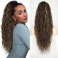 ⏰Last Day Hot Sale--50% Off⌛💜Curly Wavy Frizzy Hair Extension with Ponytail🔥