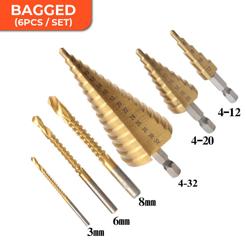🔥HotSale🔥Titanium Plating Drill Bit Set（6pcs）