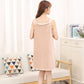 🔥A Perfect Gift For Women🔥Women's Solid Color Coral Fleece Bathrobe