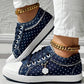 Women's Casual Flat Round Toe Lace Up Low Top Shoes
