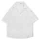 Men's Solid Color Loose Lapel Shirt
