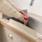 Protector de silicona contra salpicaduras de agua para el fregadero de la cocina