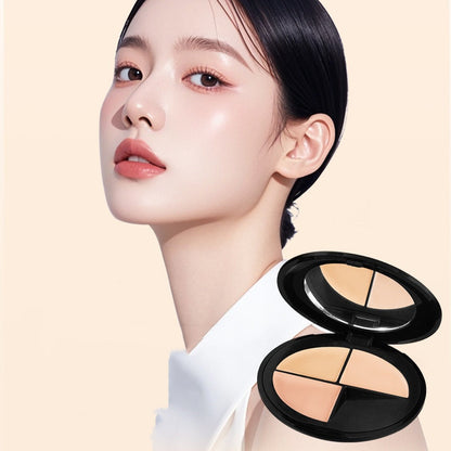 Tri-Color Full Coverage Concealer for Dark Circles